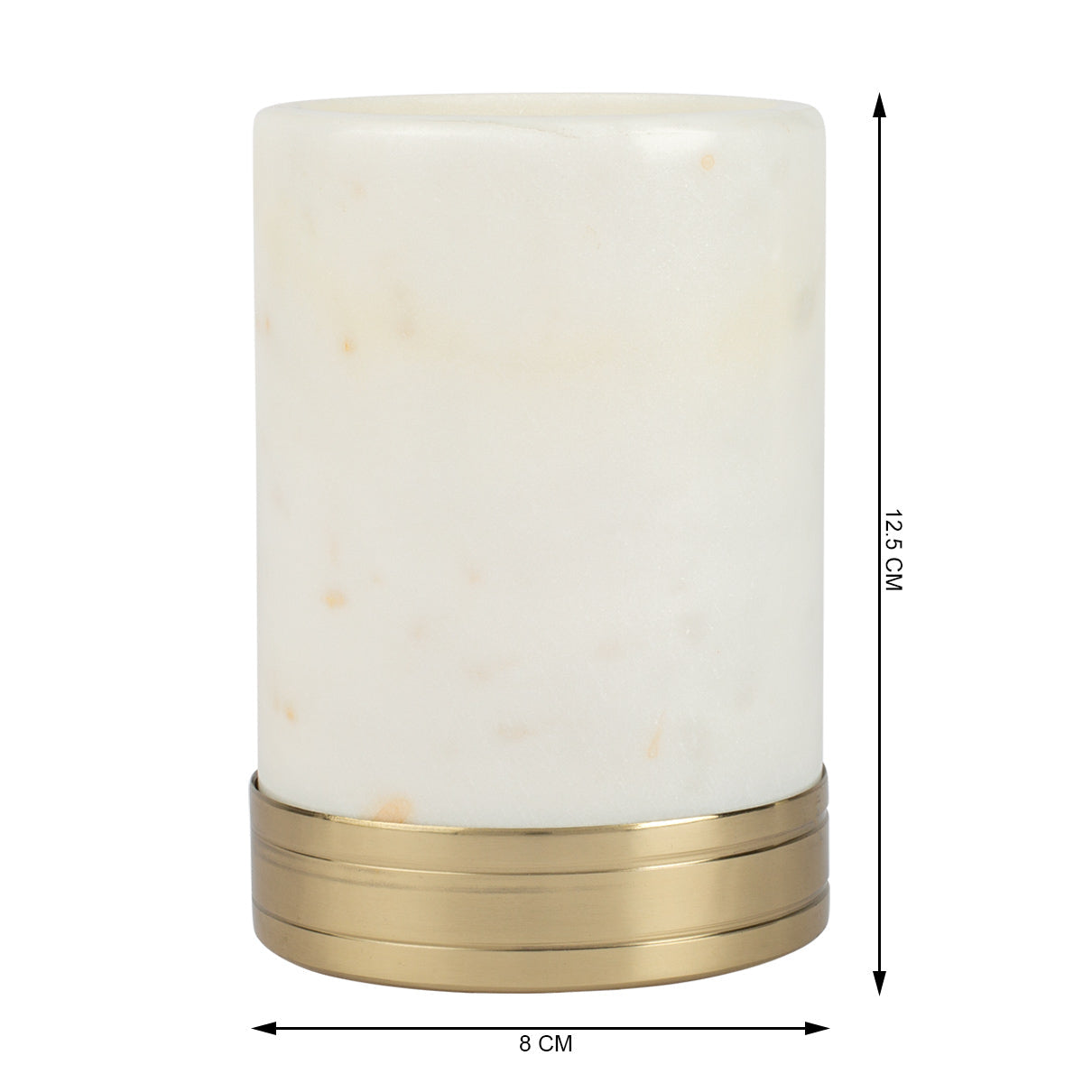 Marble Gold Vanity Tumbler