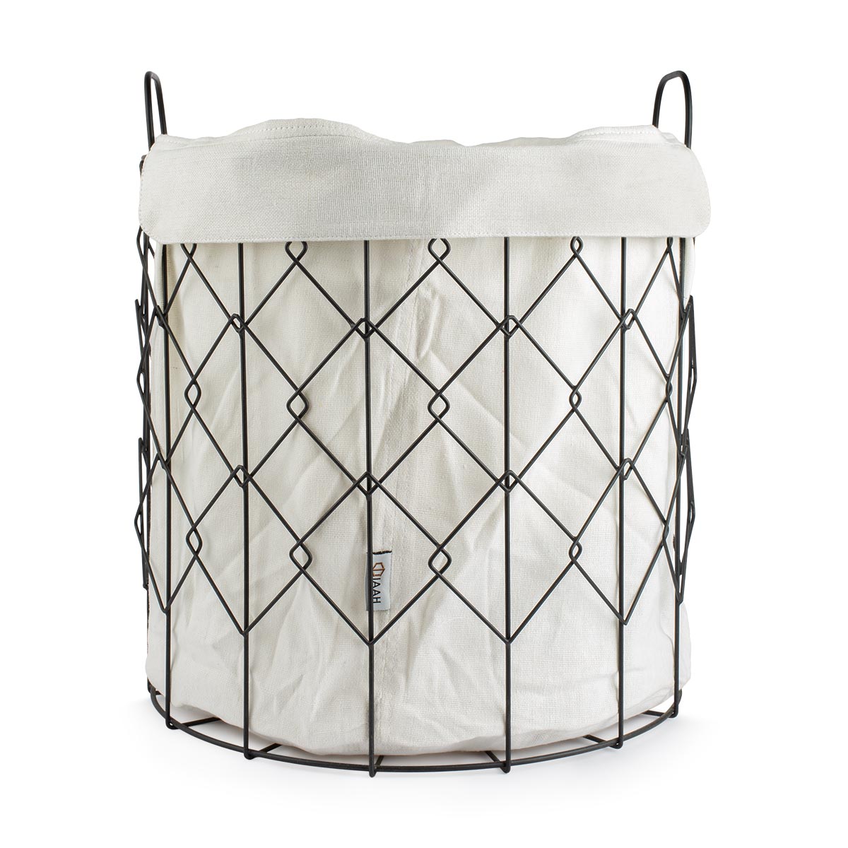 Metal Weaved Laundry Basket