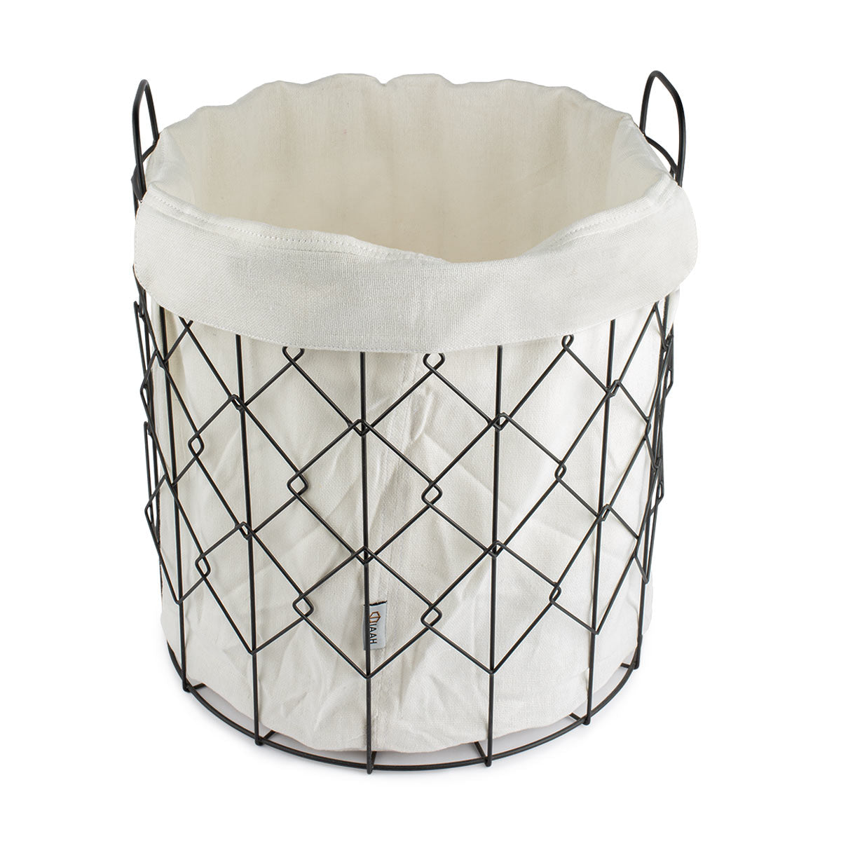 Metal Weaved Laundry Basket