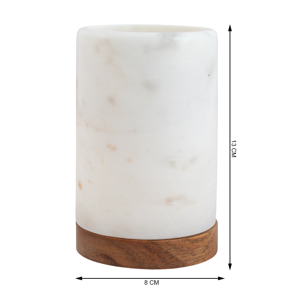 Wood & Marble Tumbler -  - IAAH