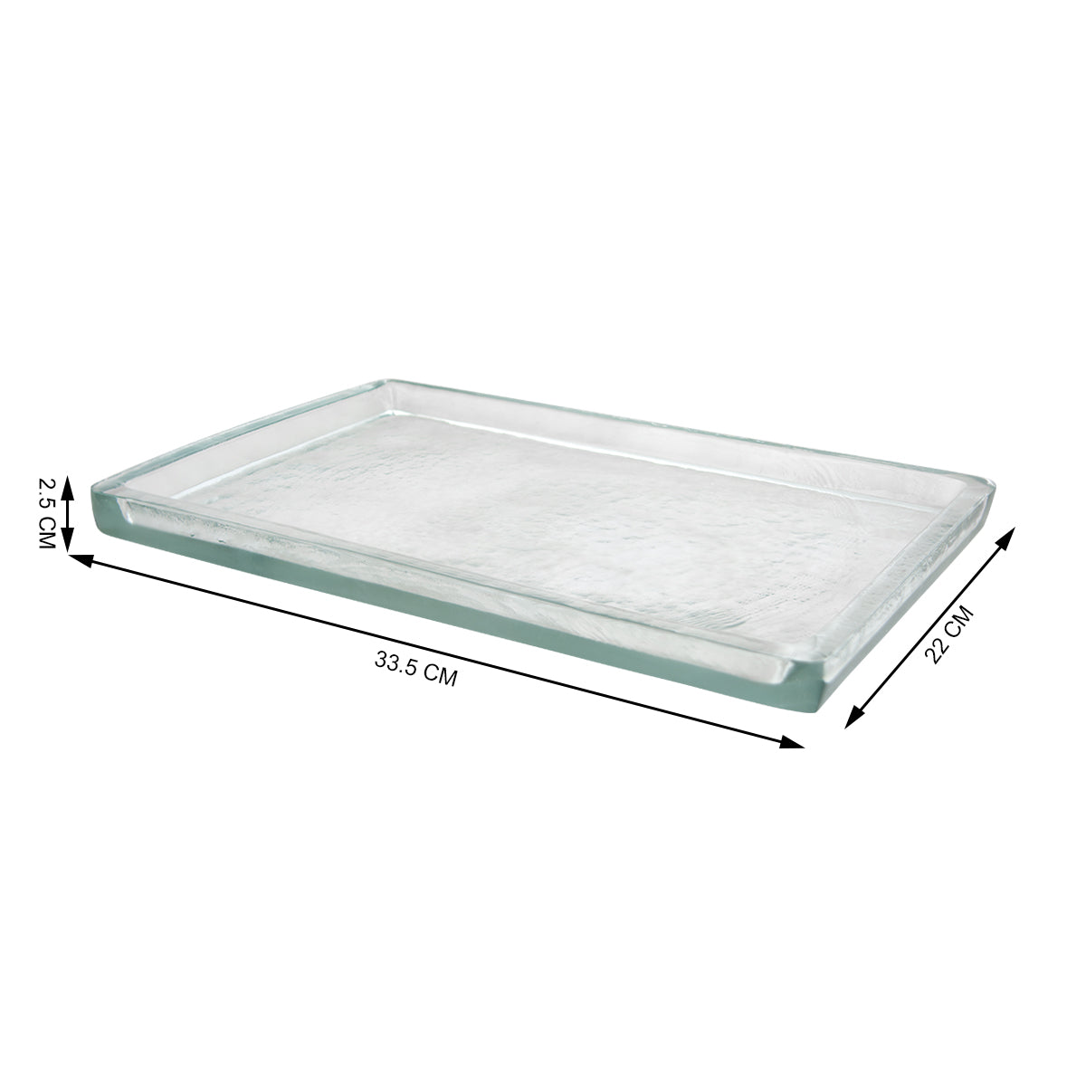 Slap Glass Tray -  - IAAH