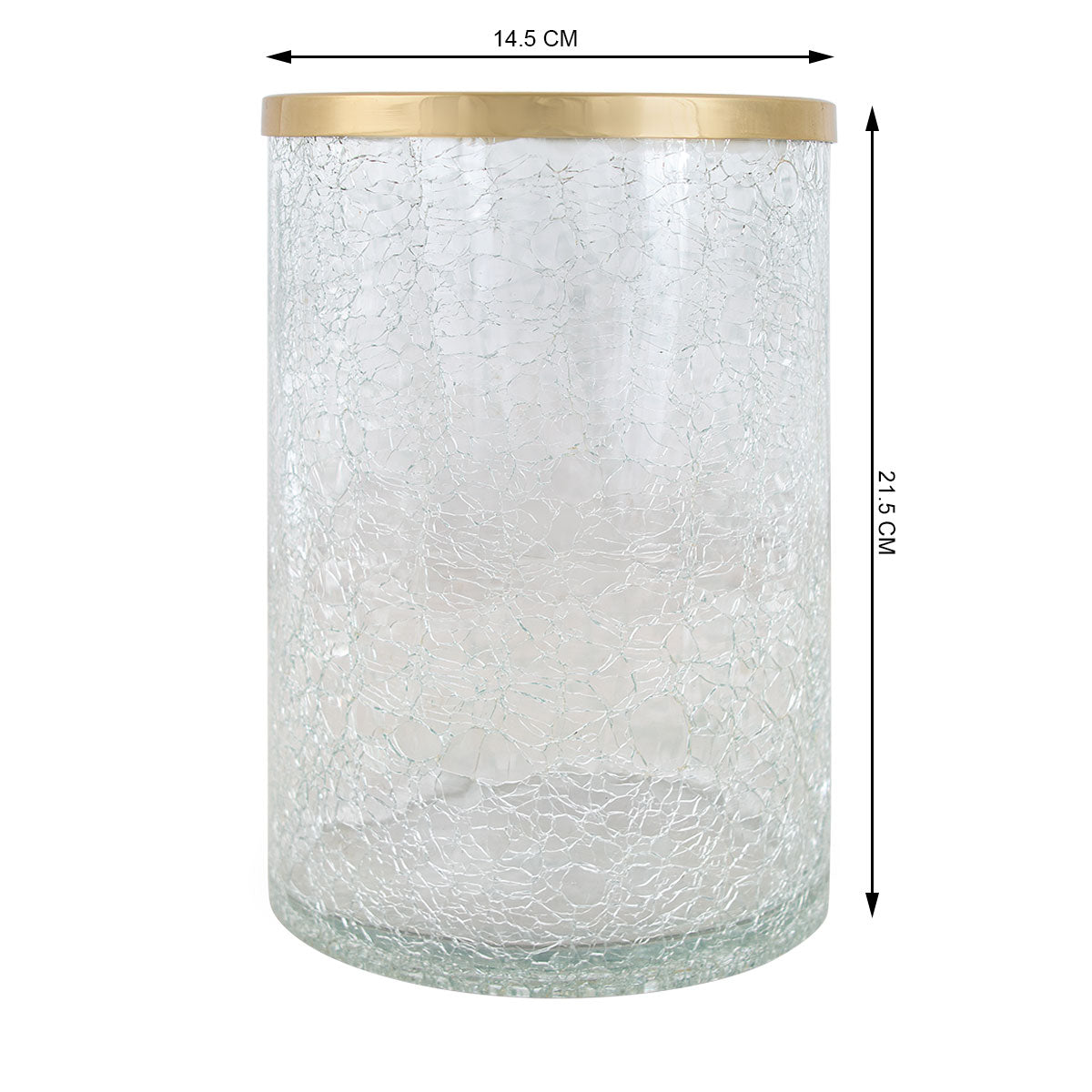 Crackle Glass Bin: A Fusion of Elegance and Functionality - IAAH