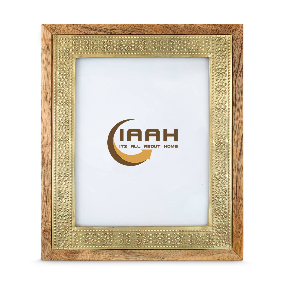 Metal & Wooden Photo Frame -  Large - IAAH