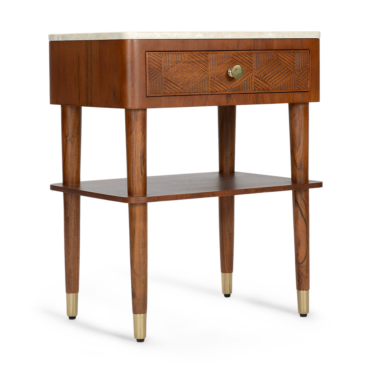 Debross Bedside Table -  - IAAH