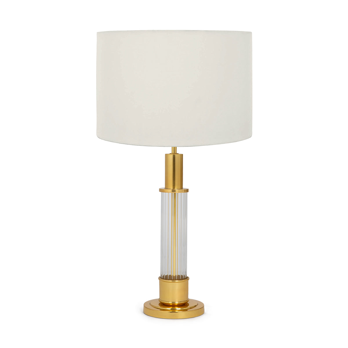 Fluted Glass Lamp -  - IAAH