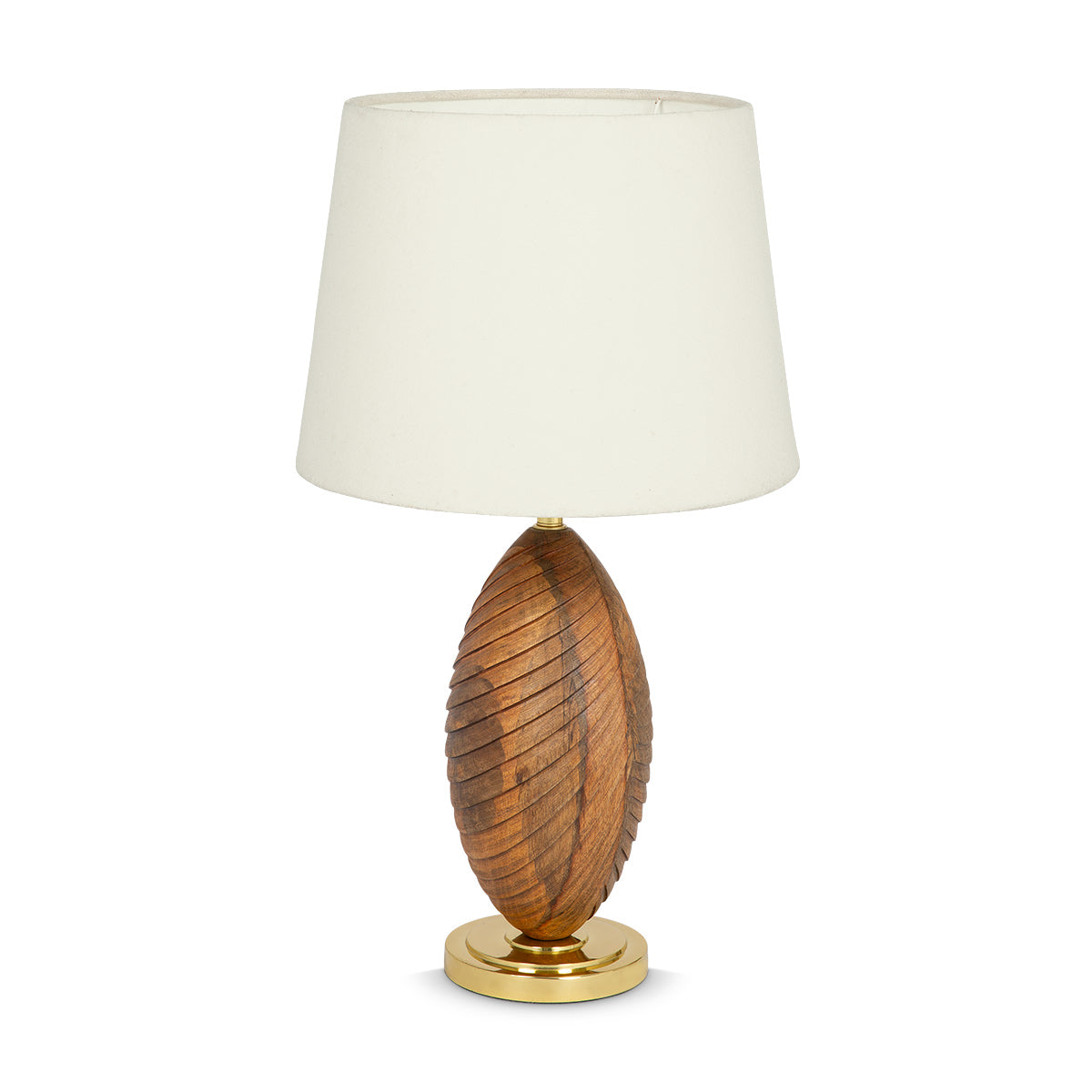 Wooden Carving Table Lamp -  - IAAH