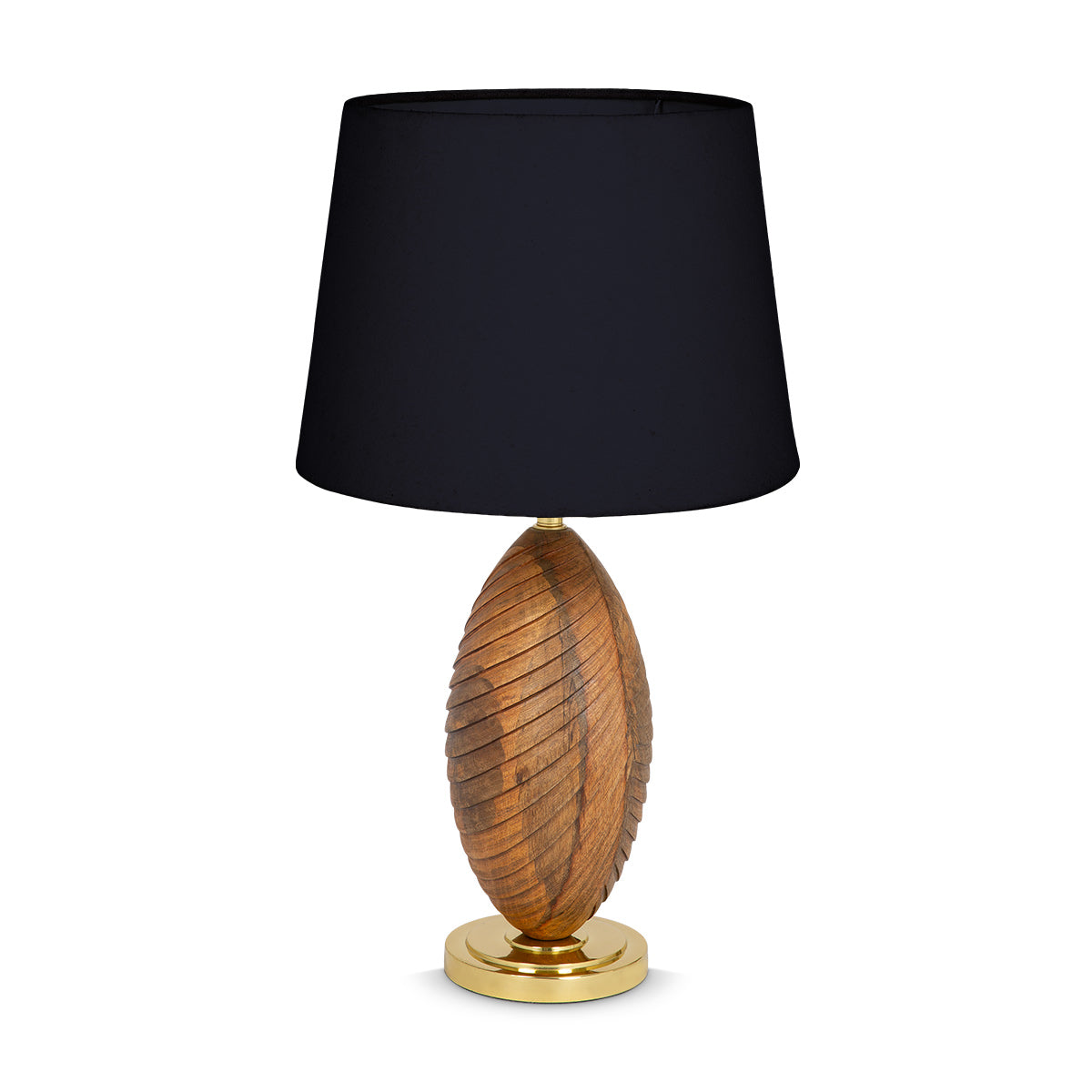 Wooden Carving Table Lamp -  - IAAH