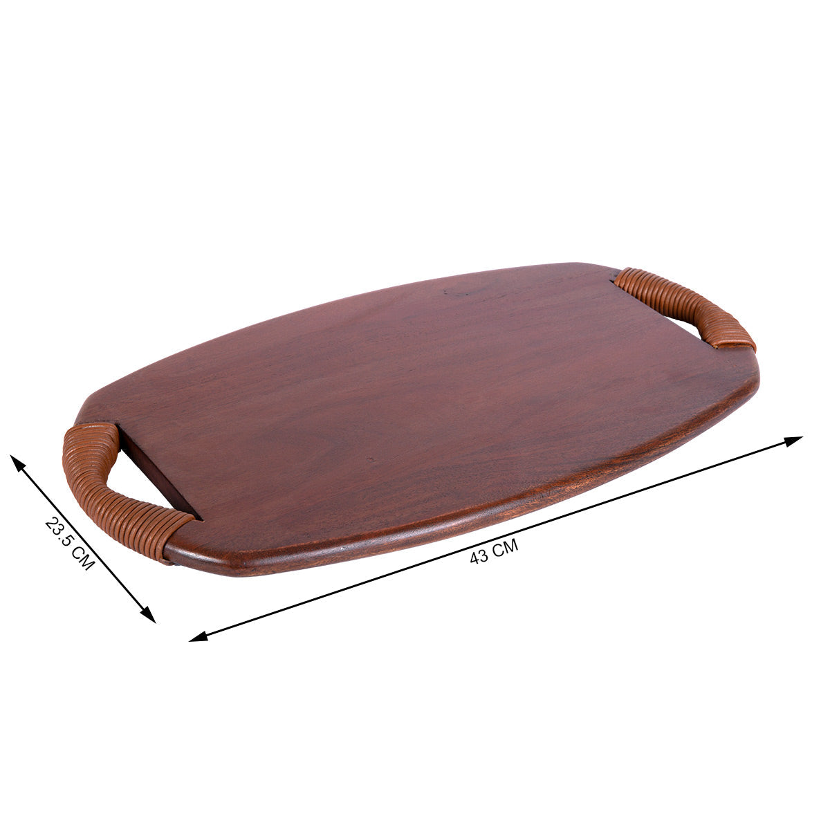 Melinda Leather Cheese Board
