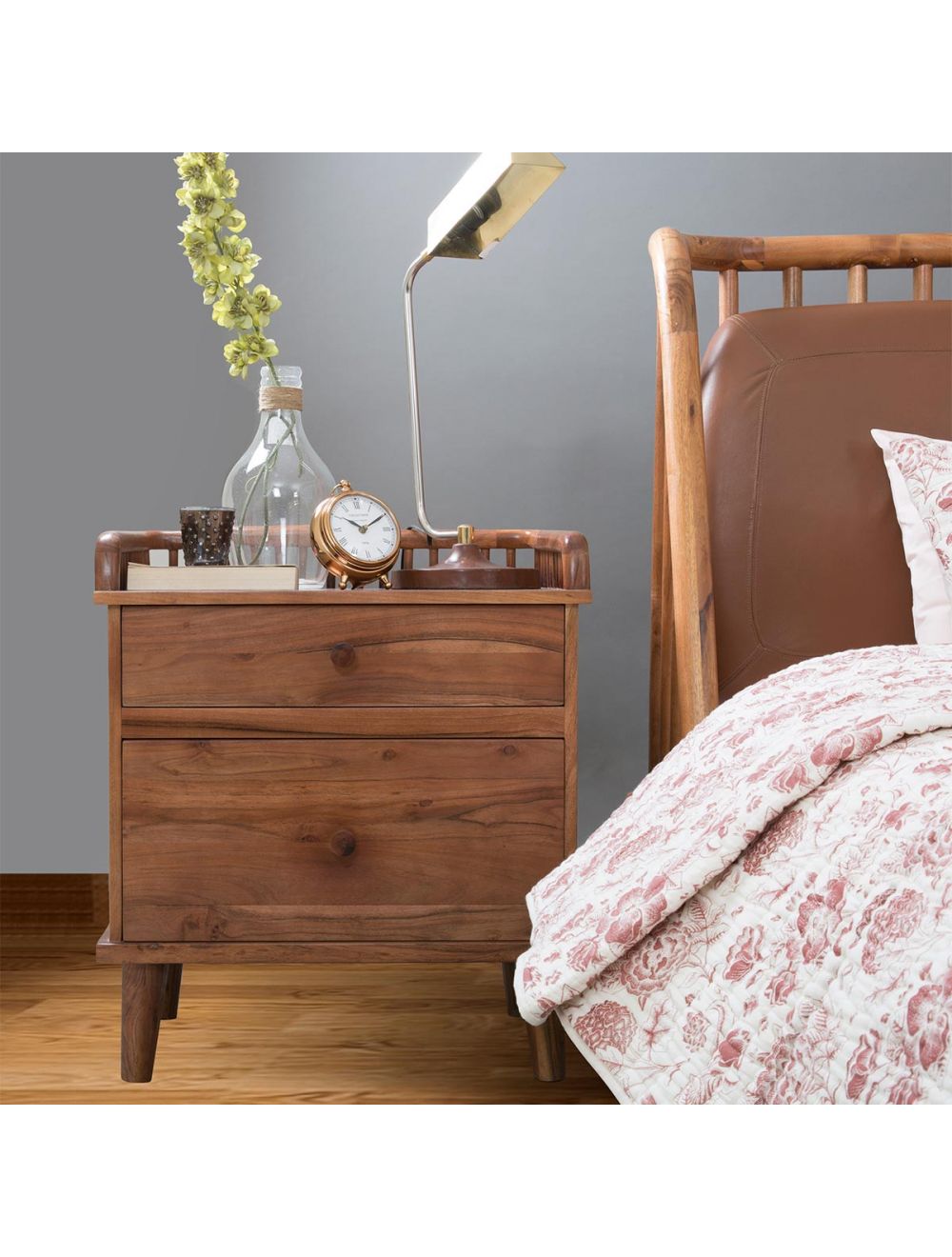 Slated Eclat Bedside Table