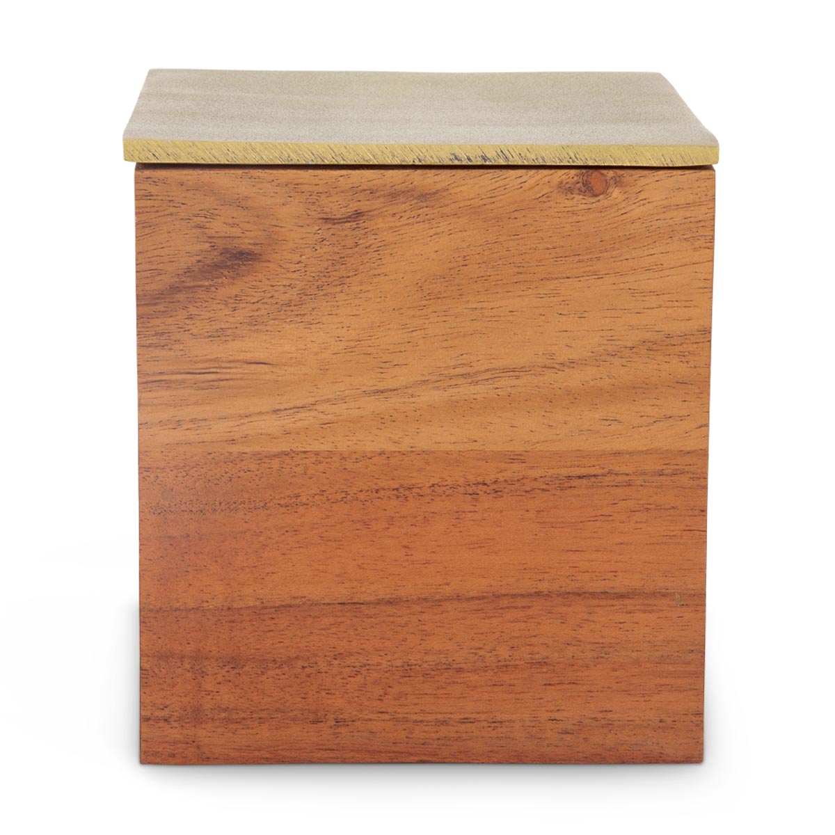 Chloe Wooden Cotton Box-IAAH