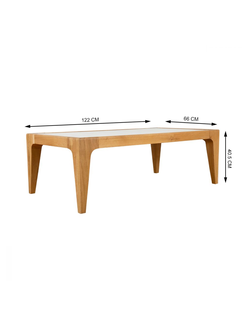 Hedy Marble Coffee Table-IAAH