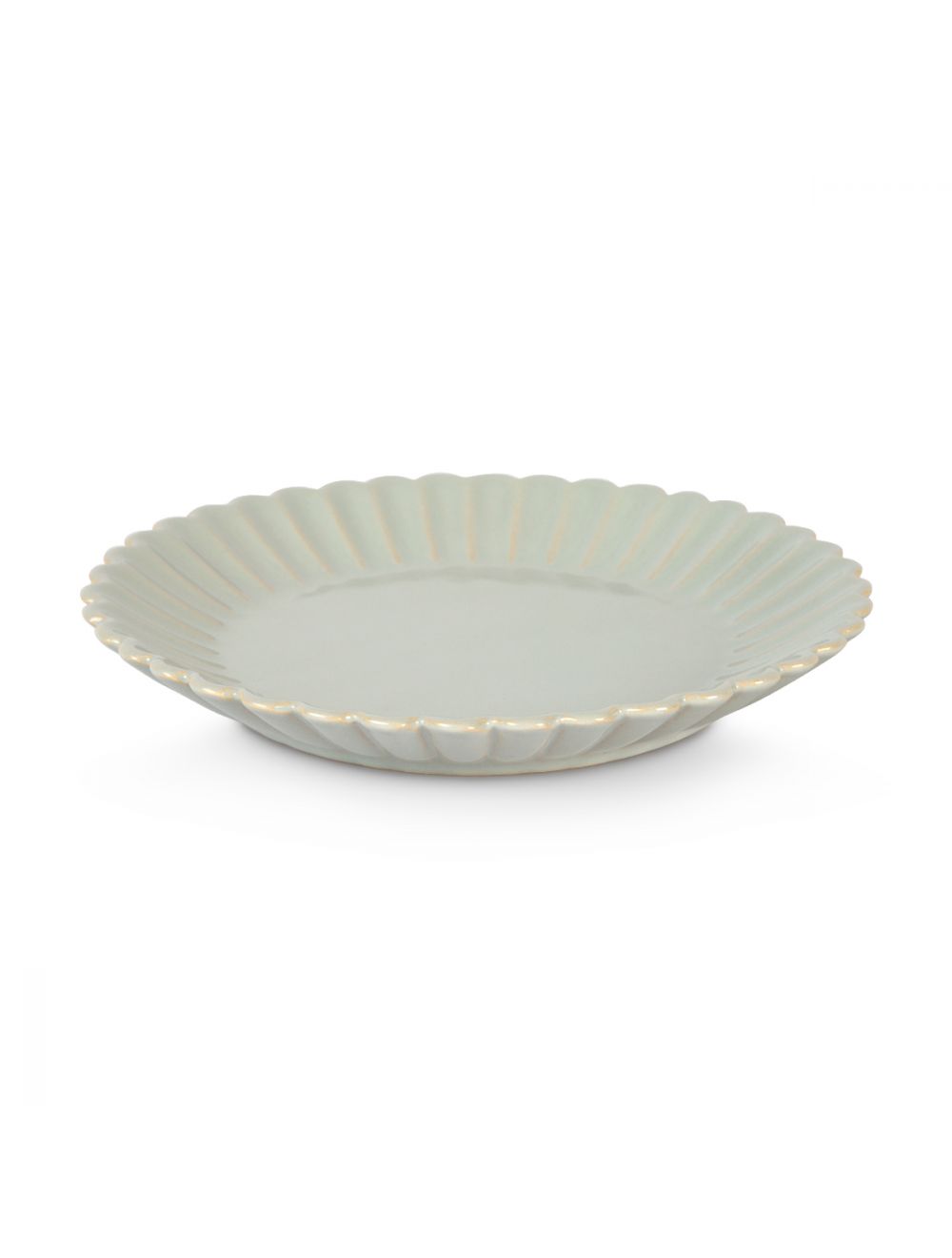 Scallop Rim Serving Bowl