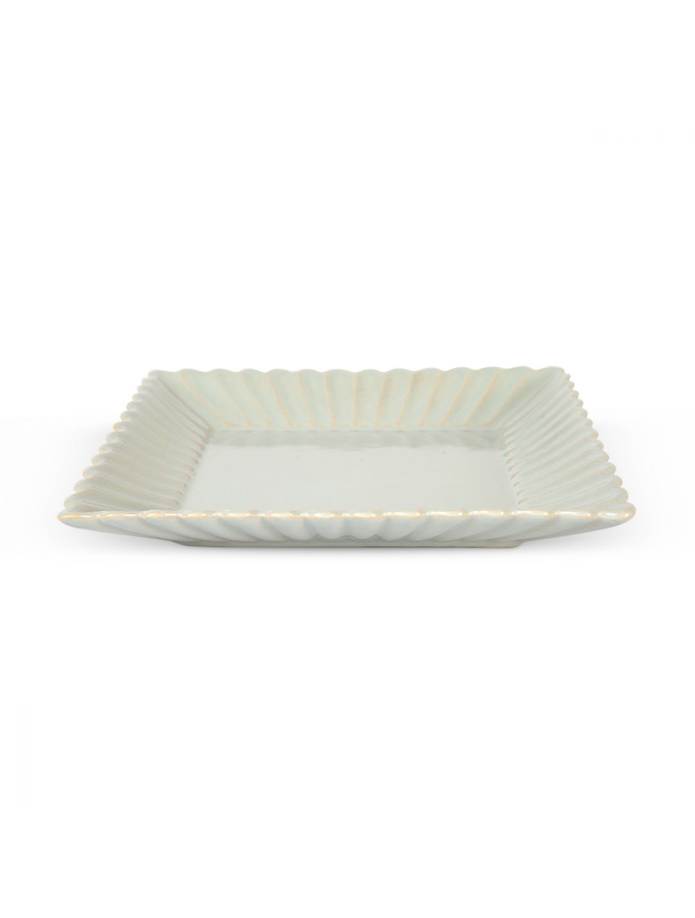 Scallop Rim Square Platter