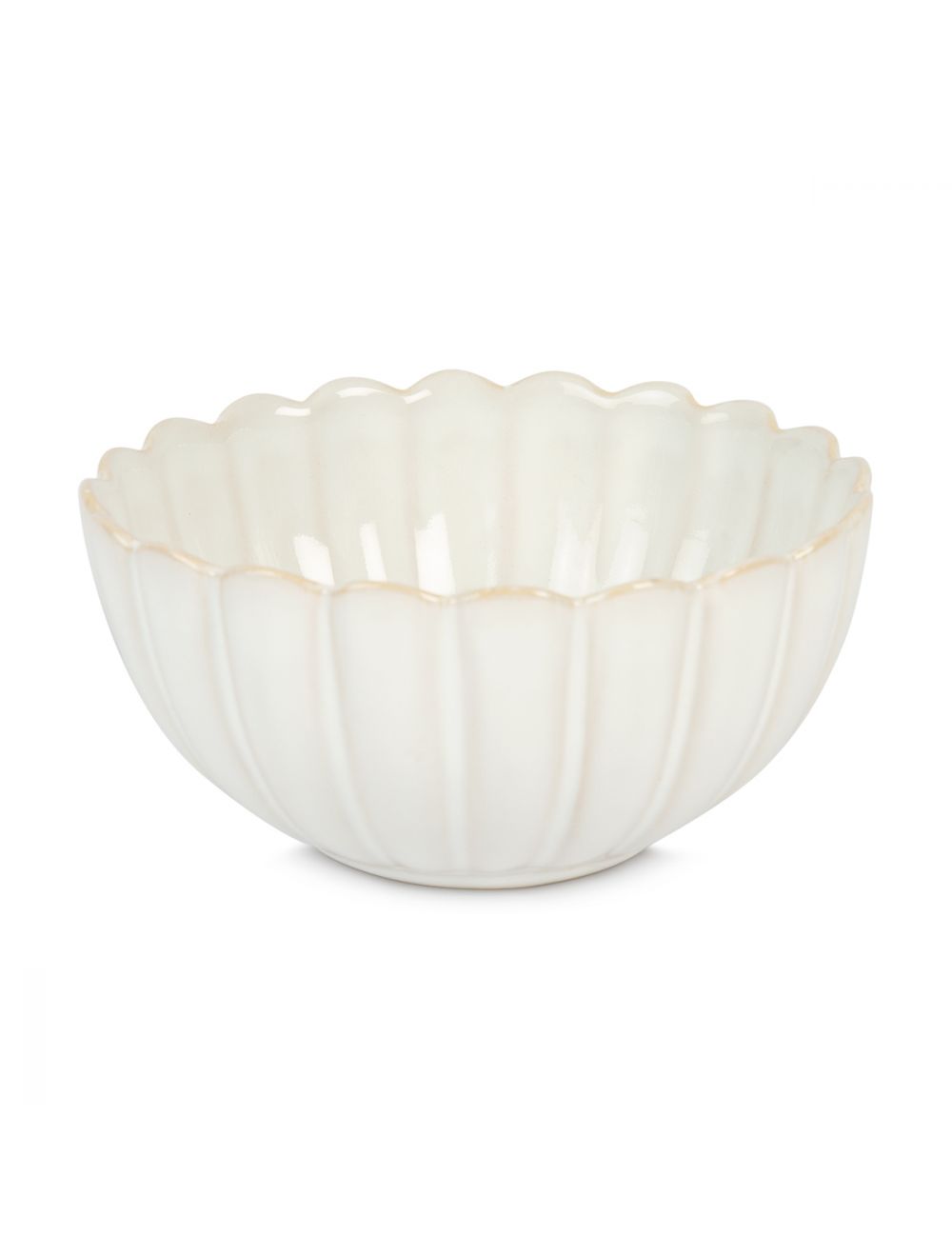 Scallop Rim Cereal Bowl