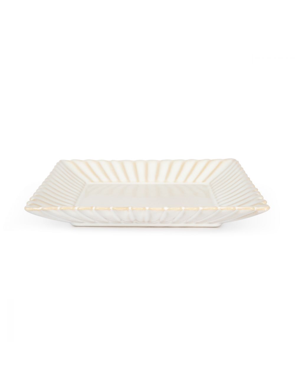 Scallop Rim Square Platter