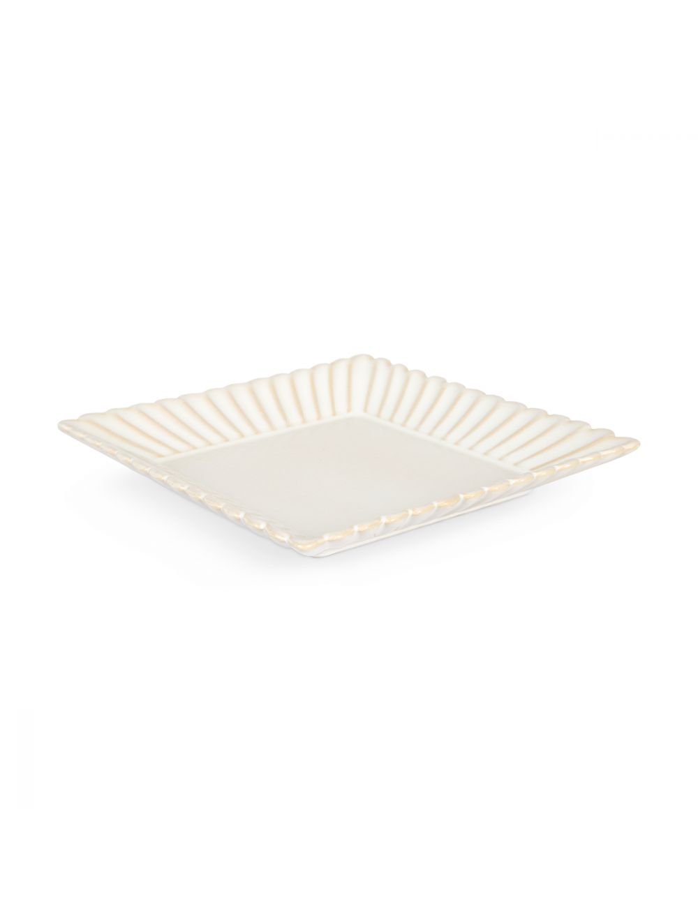 Scallop Rim Square Platter