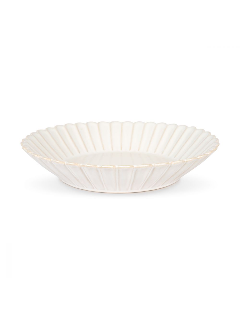 Scallop Rim Serving Bowl