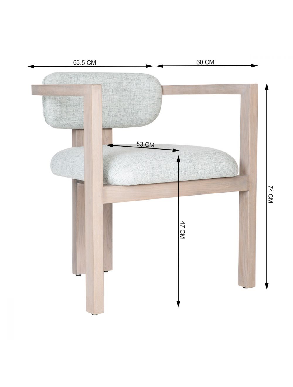 Carl Dining Chair-IAAH