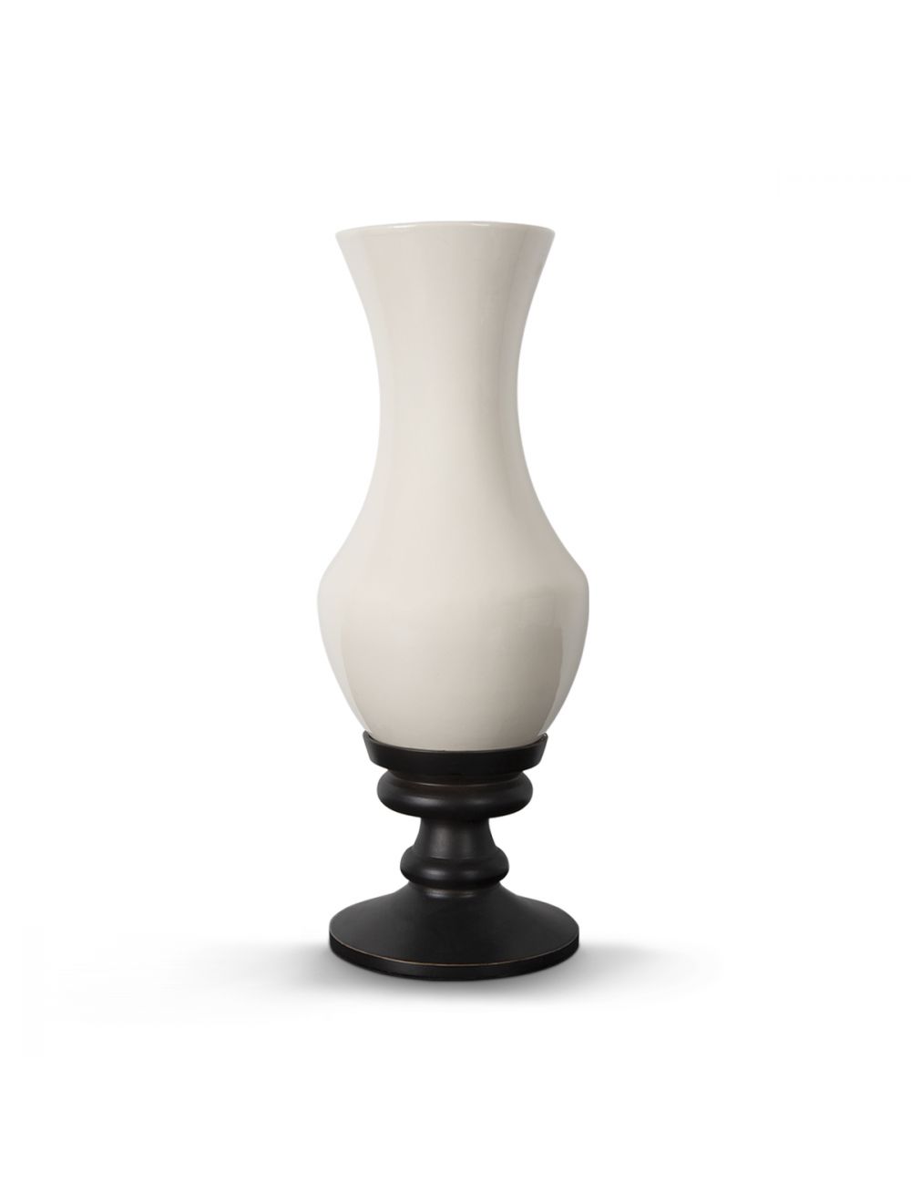 Ivory Ceramic Vase-IAAH