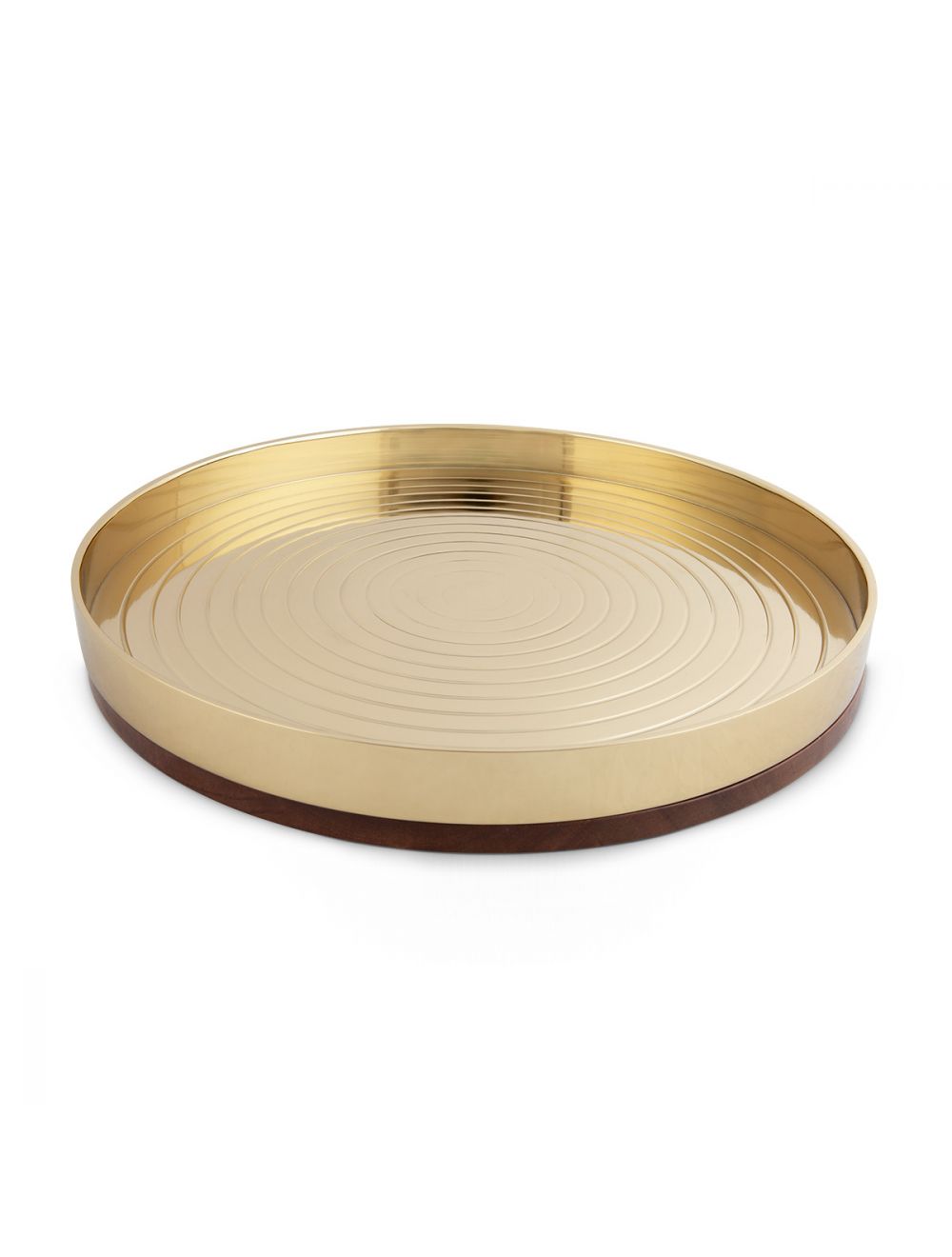 Mitsury Gold Round Platter