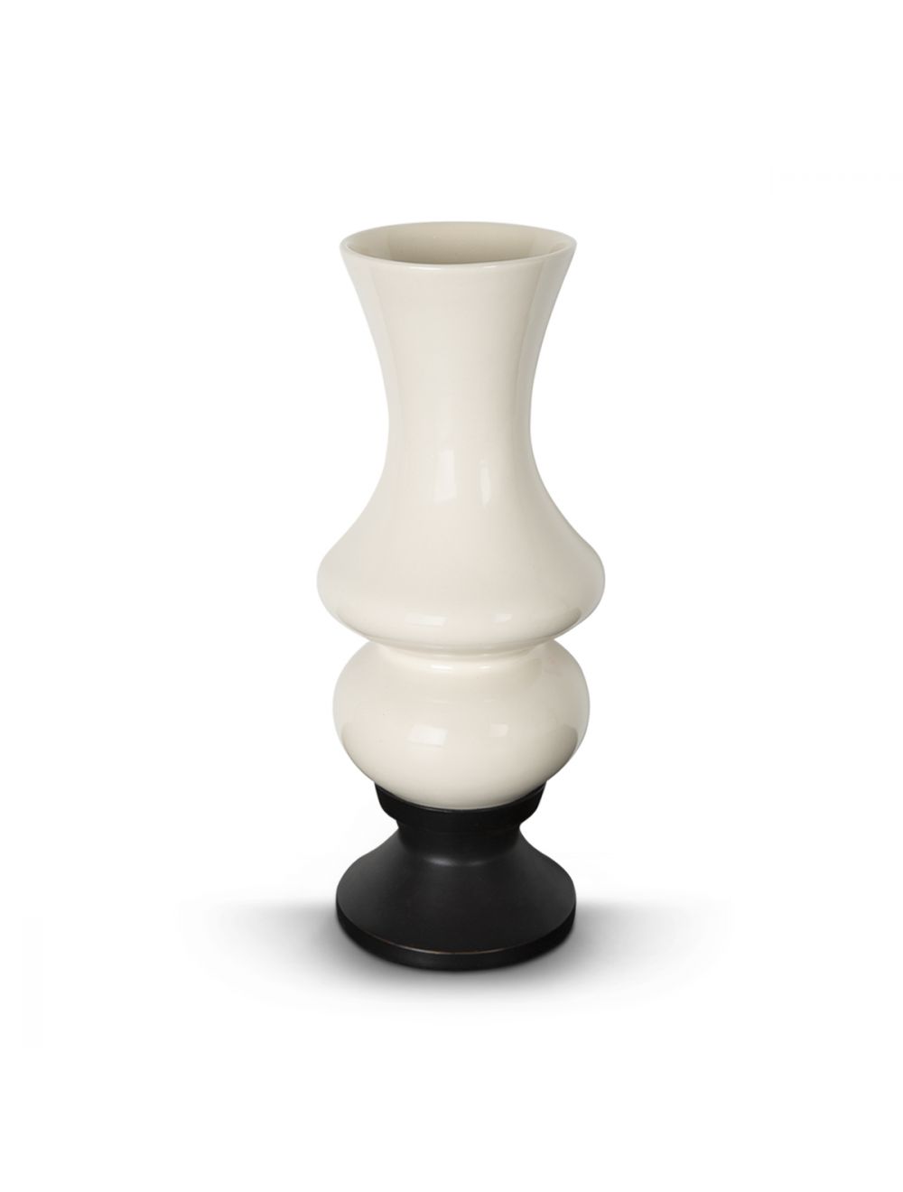 Ivory Ceramic Vase-IAAH