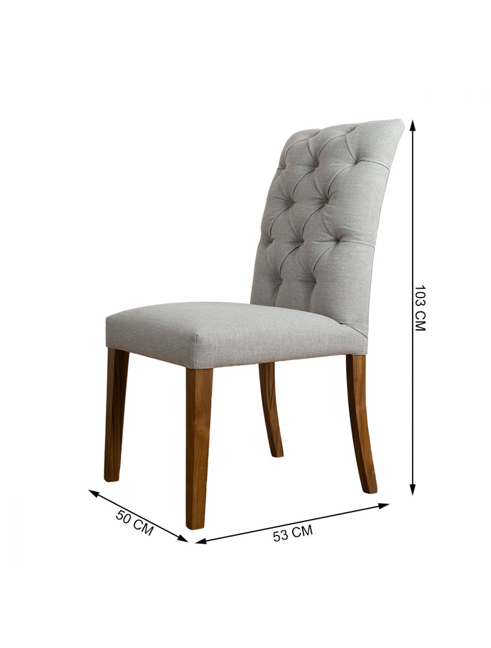 European Tufted Dining Chair-IAAH