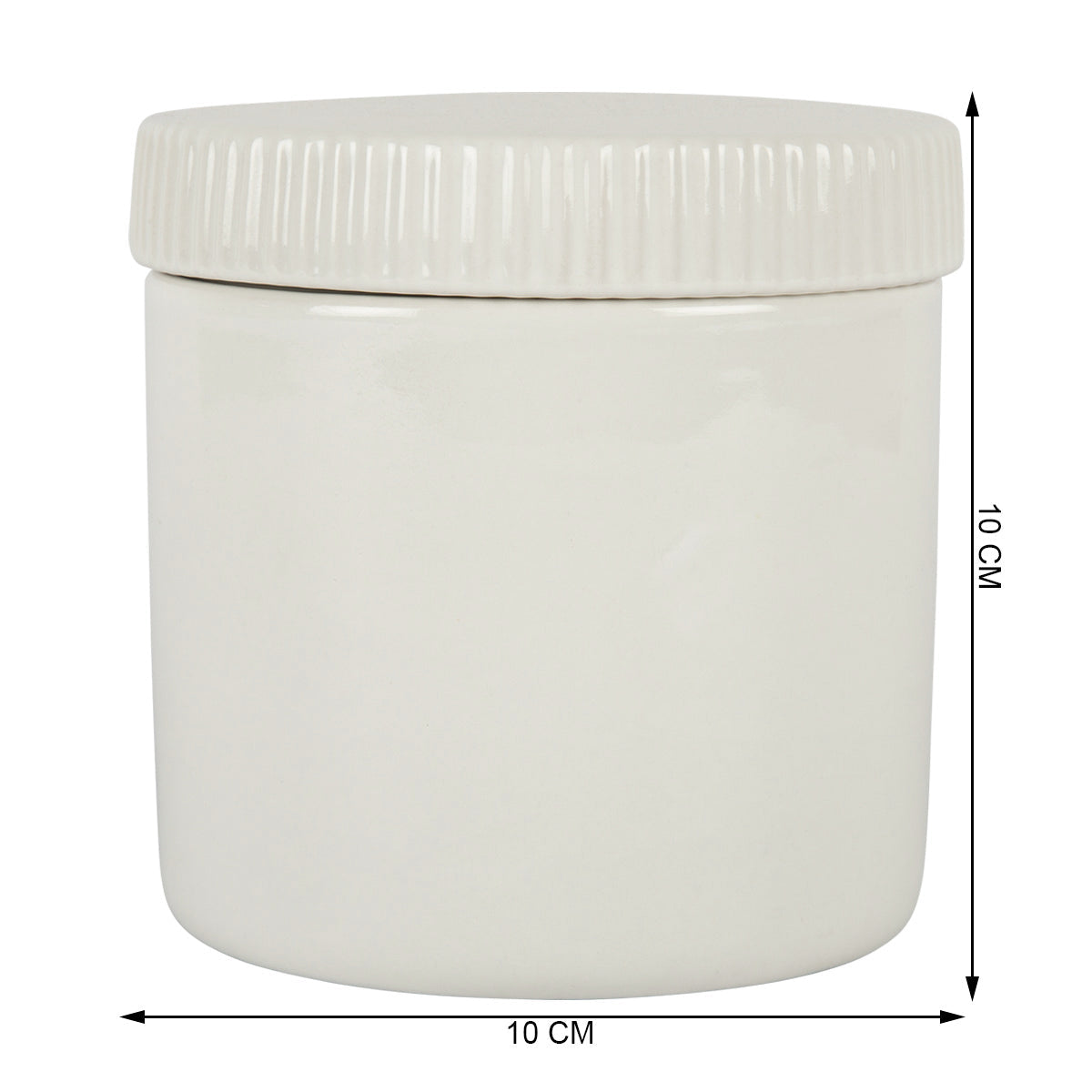 Ceramic Lid Cotton Box-IAAH