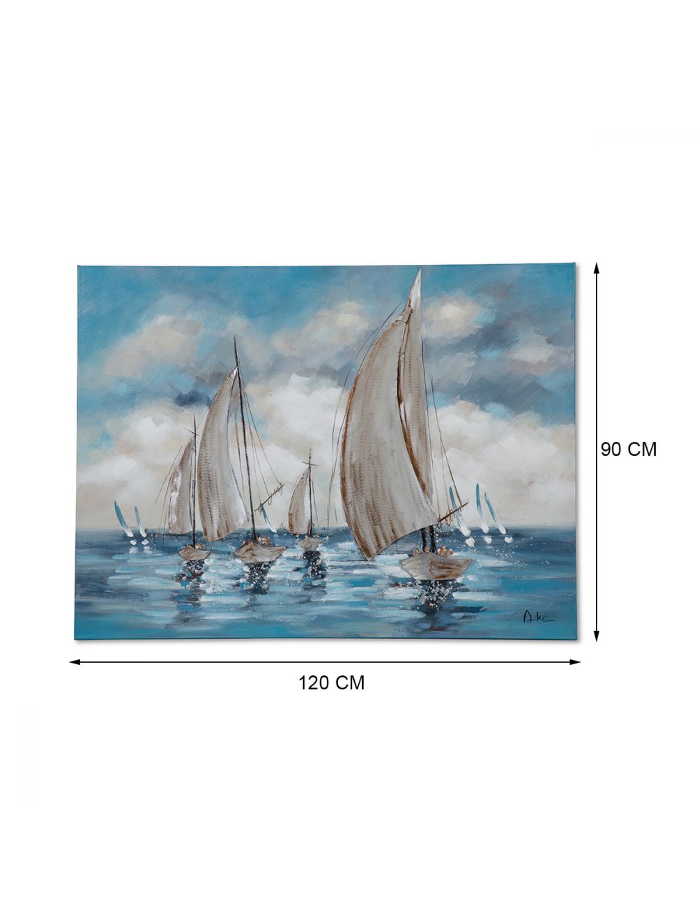Sailboats Wall Art II