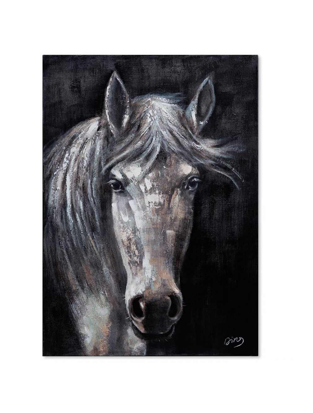 Horse Face Wall Art-IAAH
