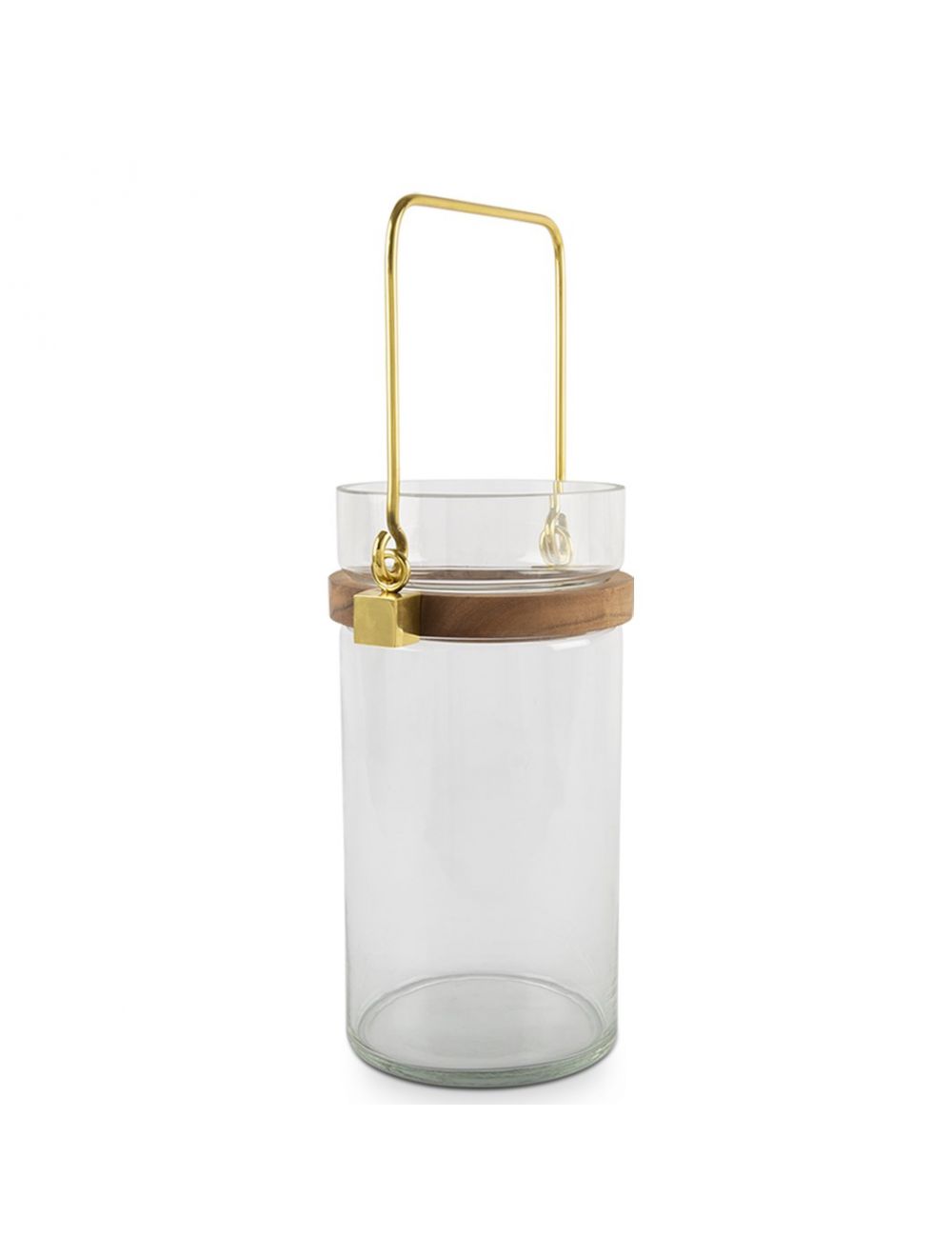 Clear Glass Hanging Lantern-IAAH