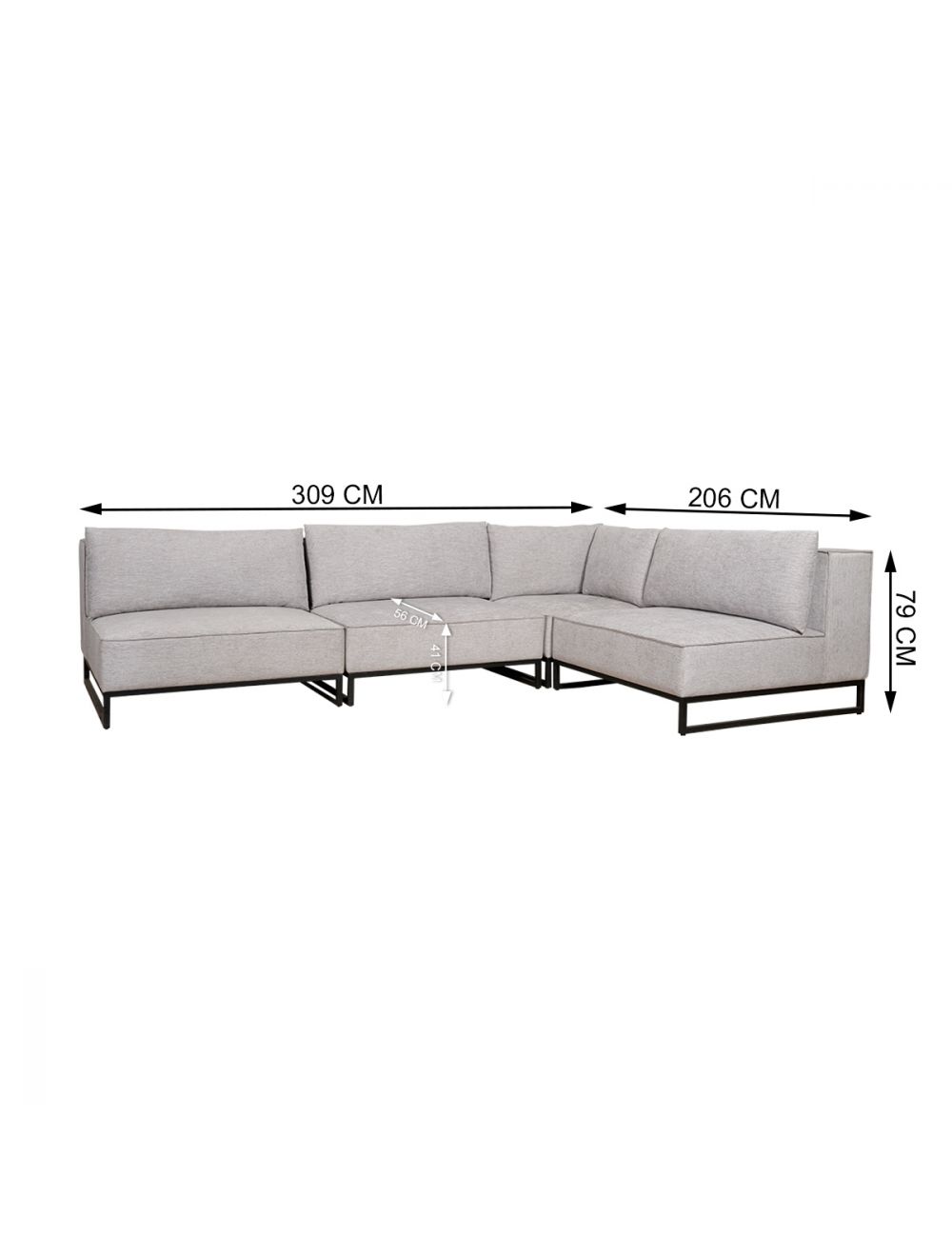 Brodie Sectional Sofa-IAAH