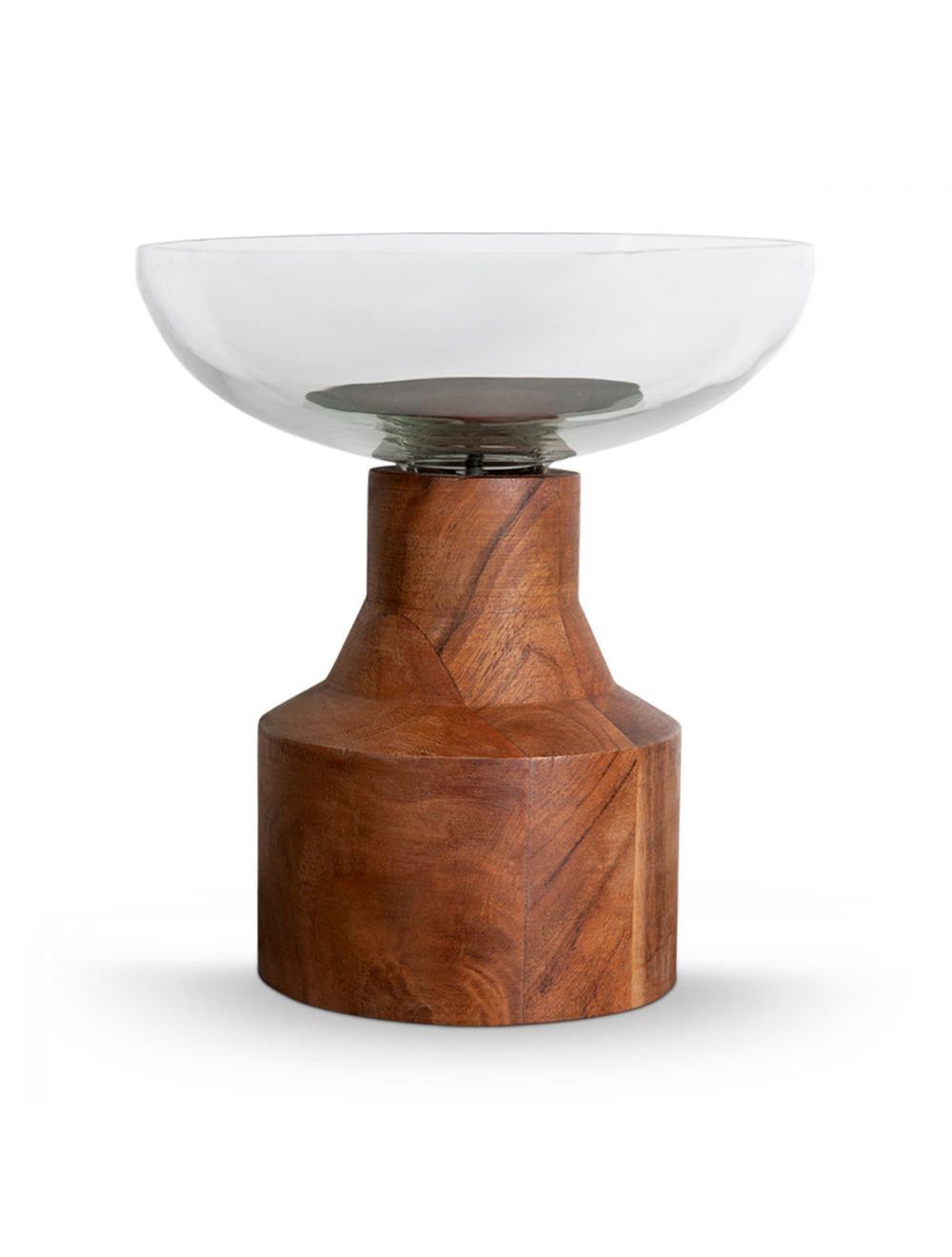 Wood & Glass Hurricane