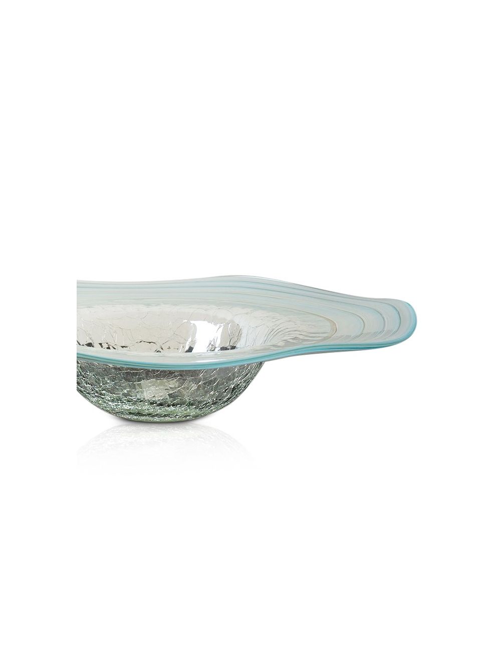 Aqua Glass Plate-IAAH