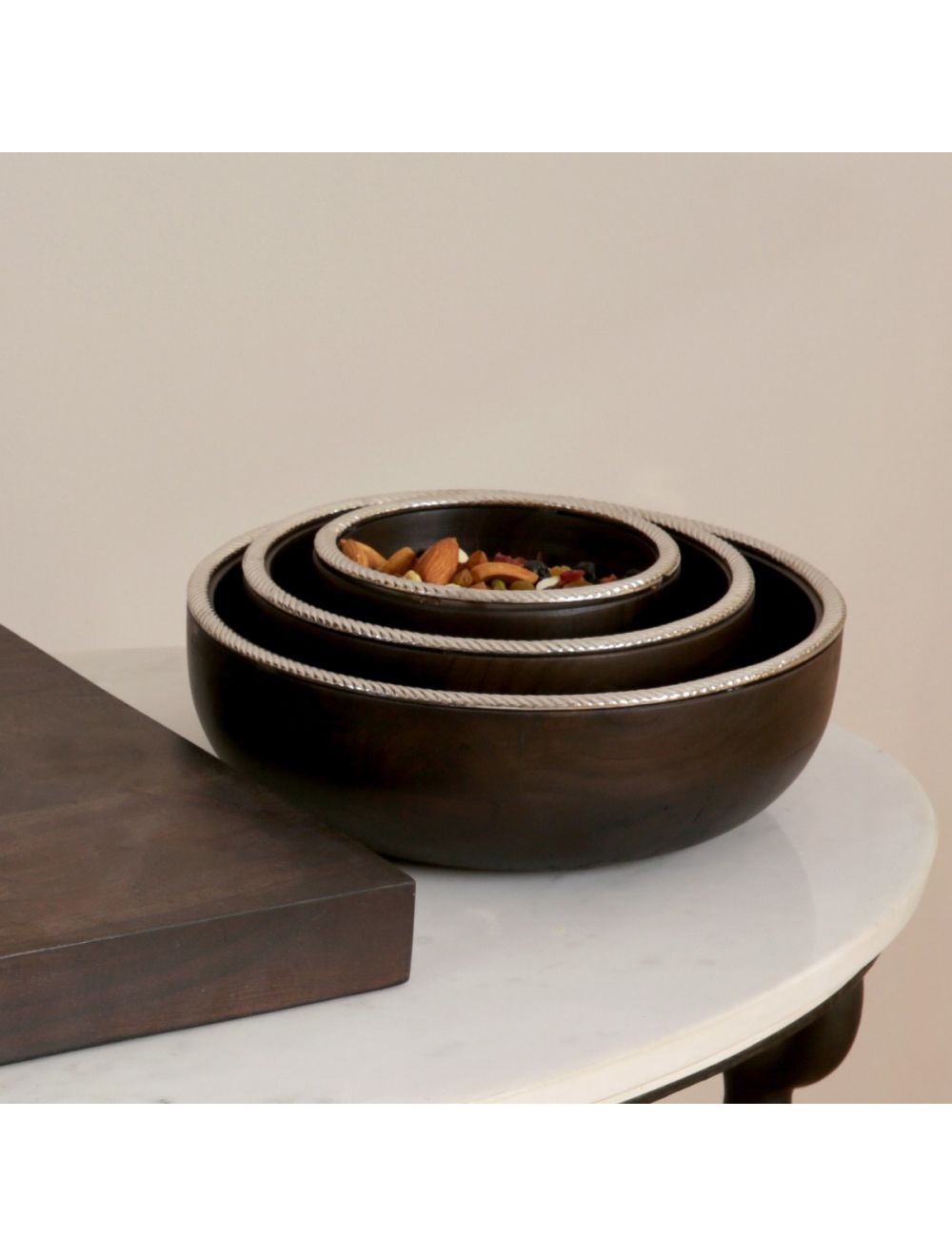 Stallion Wooden Salad Bowls