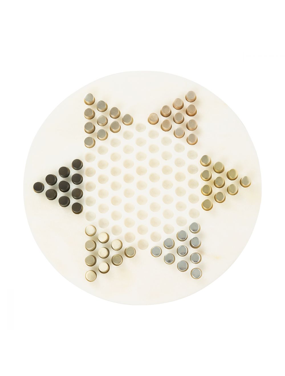 Reclaimed Chinese Checkers Game