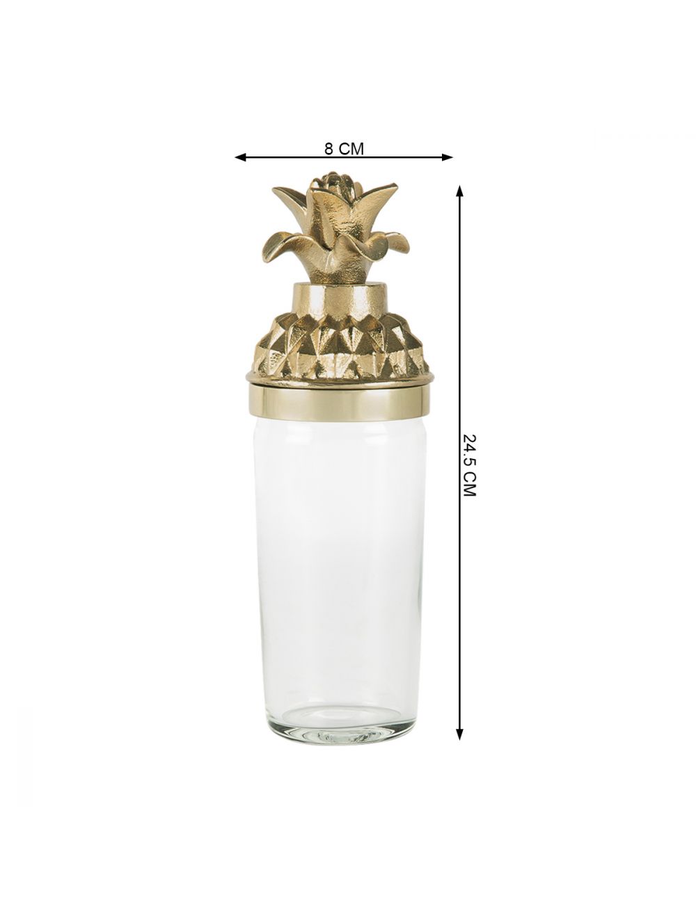 Elio Glass Cocktail Shaker-IAAH