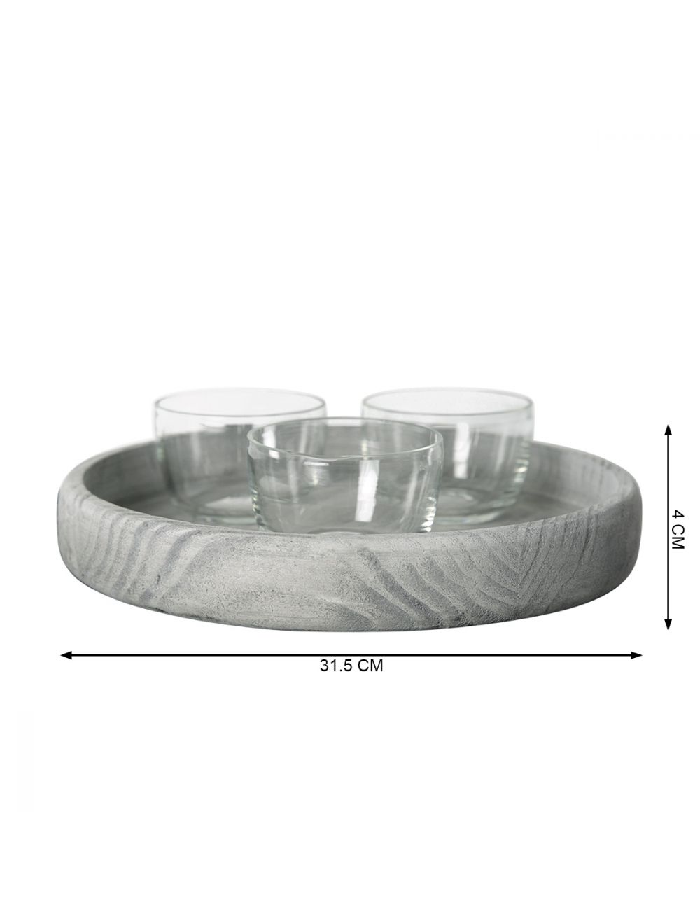 Karol Round Tray-IAAH