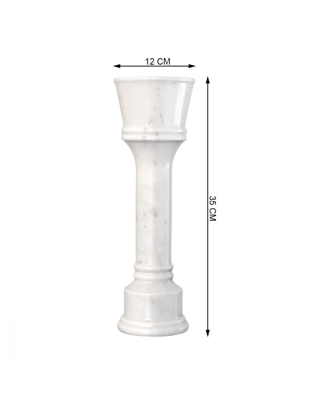 Antig Marble Votive Holder-IAAH