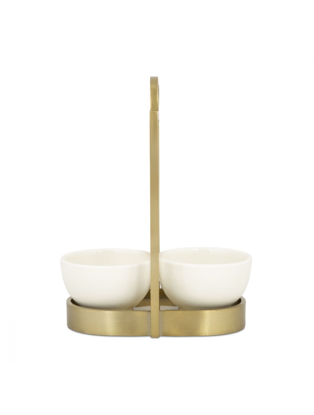Arnaut Ceramic Bowls with Scalloped Stand-IAAH