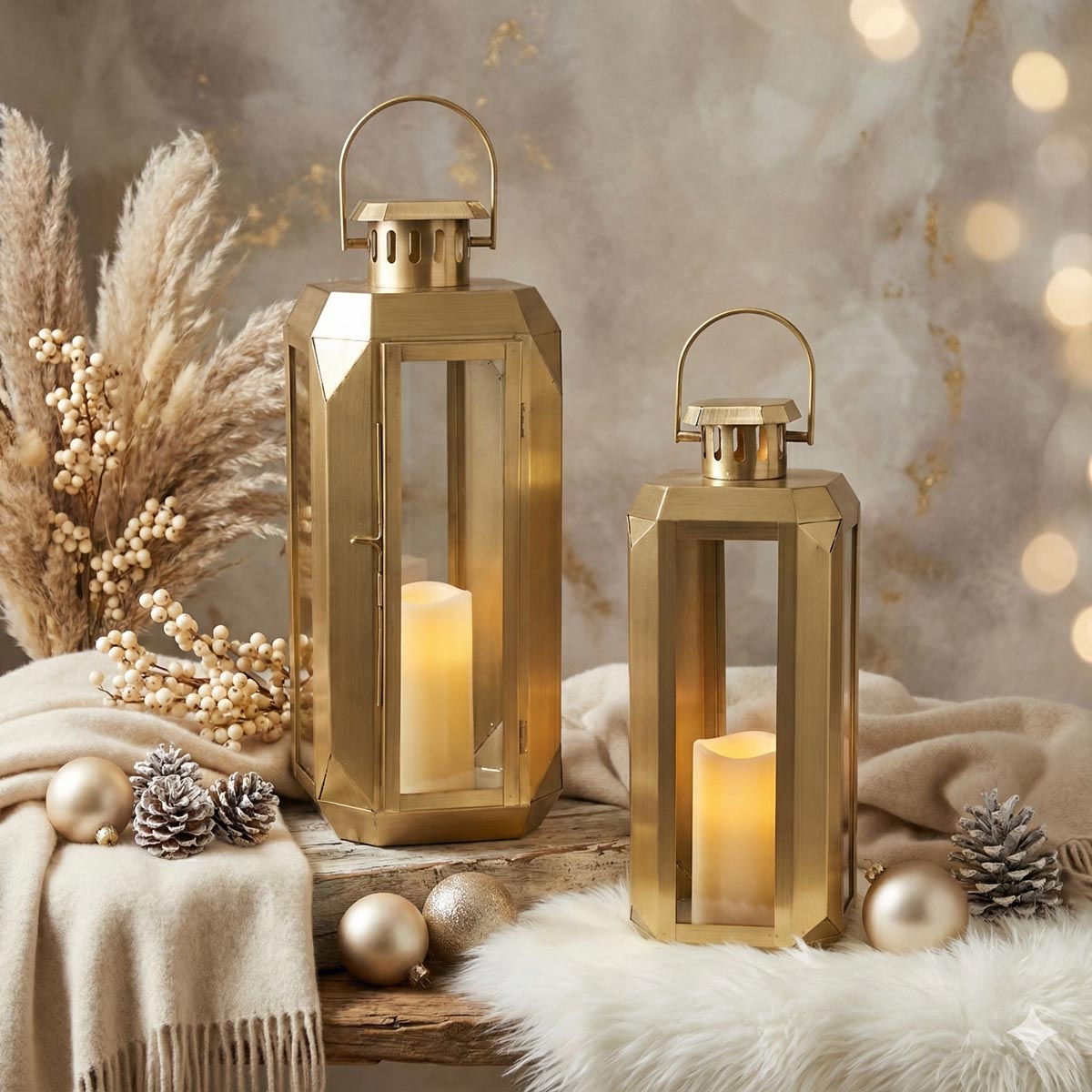 Alcazar Brass Lantern