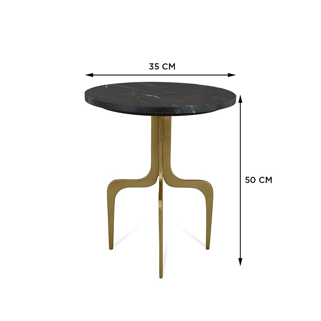 Carlo Accent Table With Round Top -  - IAAH