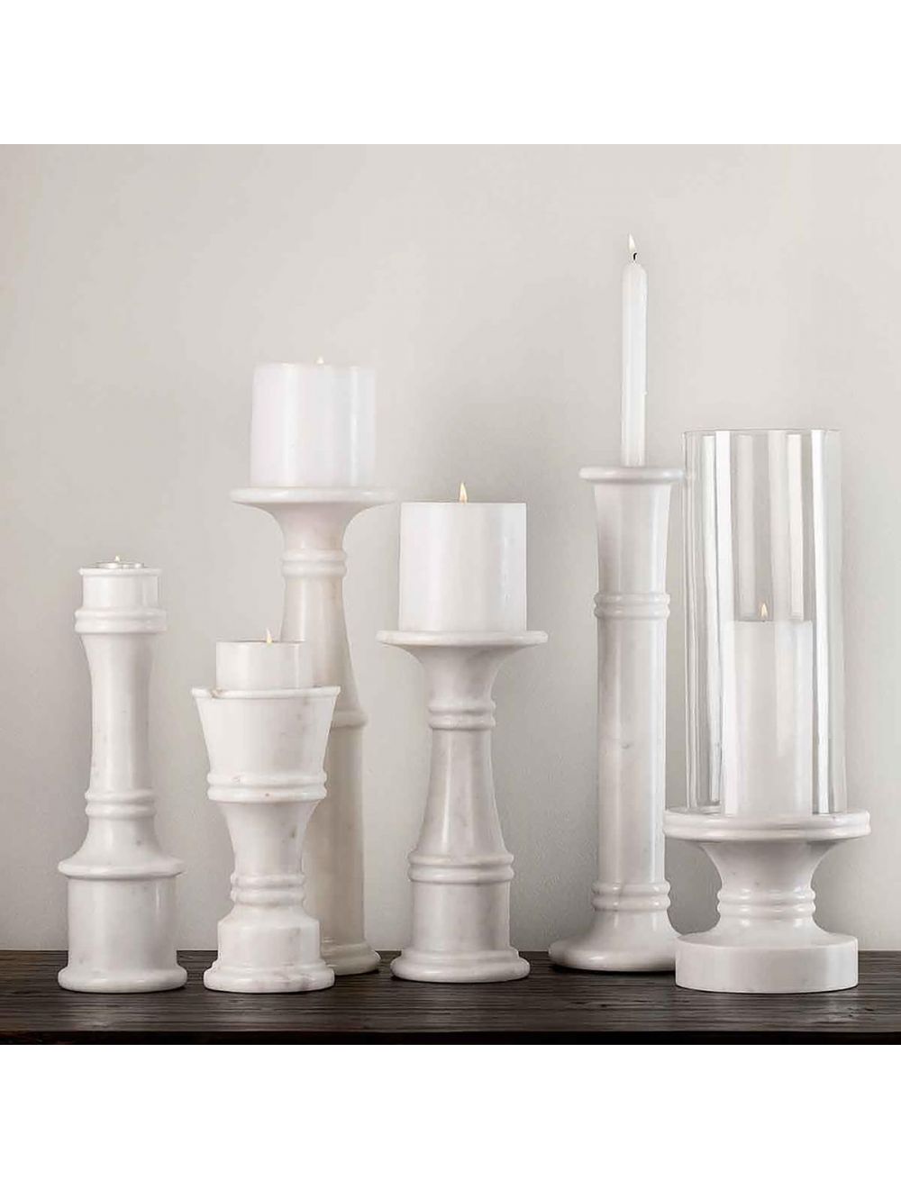 Antig Taper Candle Holder-IAAH