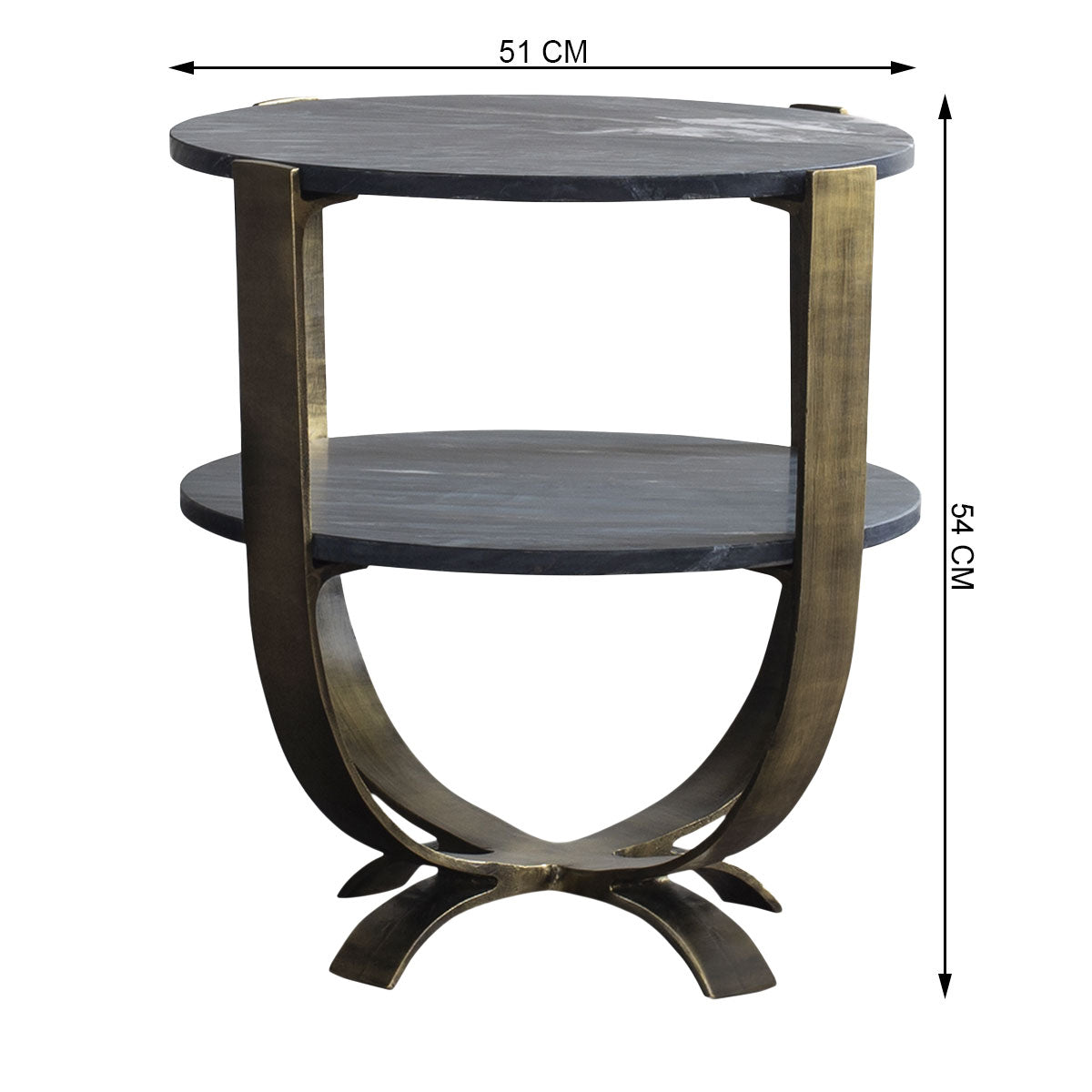 Steen Marble Accent Table -  - IAAH