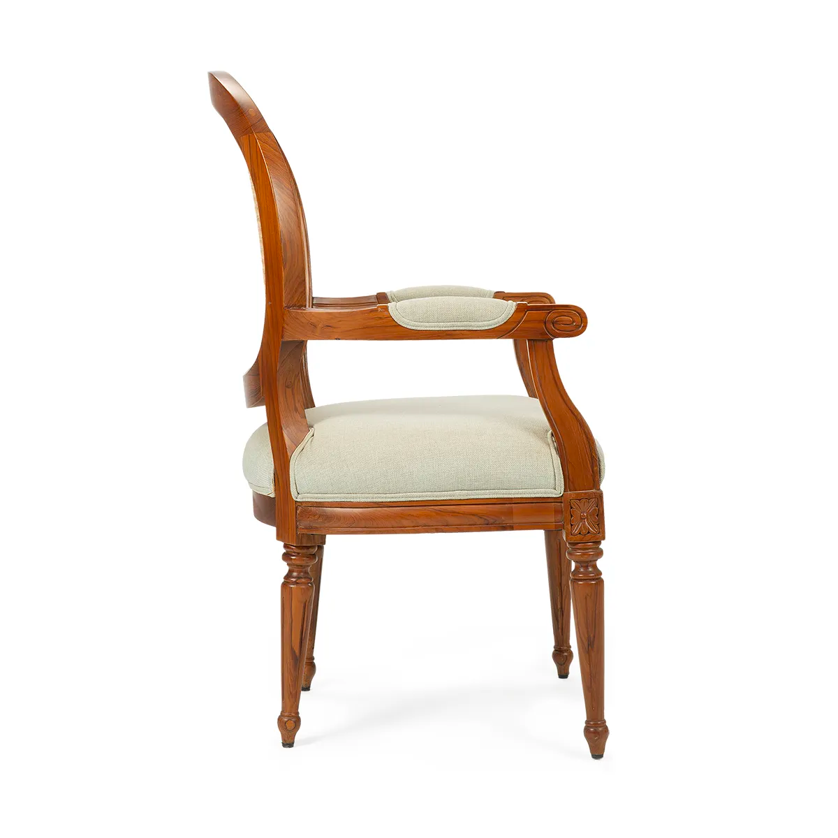 Medallion Cane Armchair