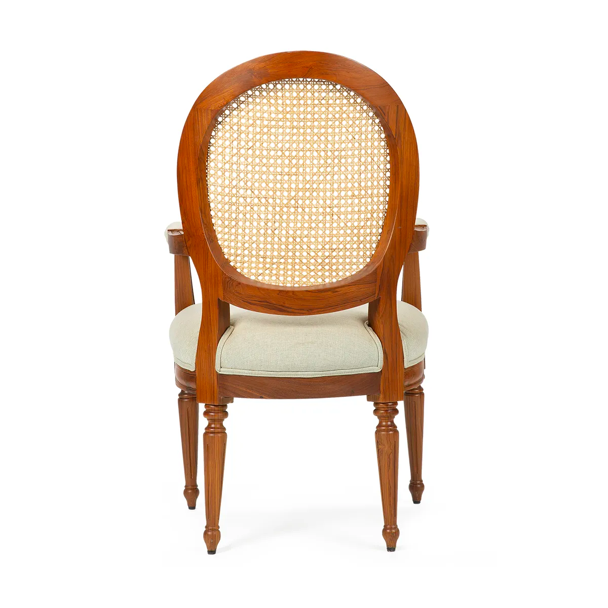 Medallion Cane Armchair