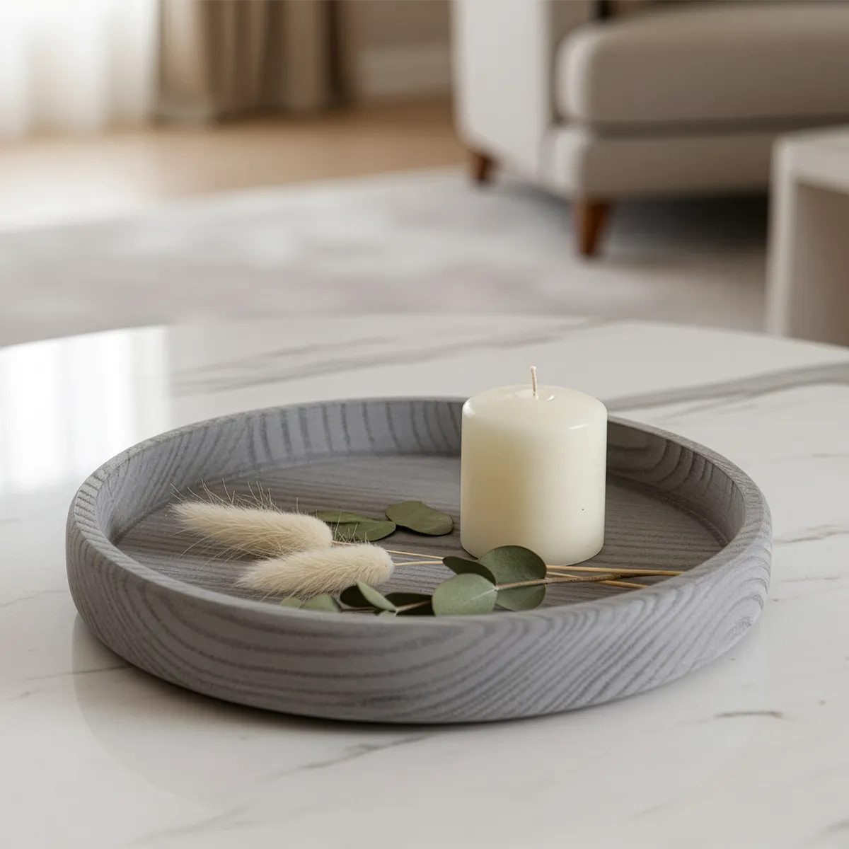 Karol Round Tray