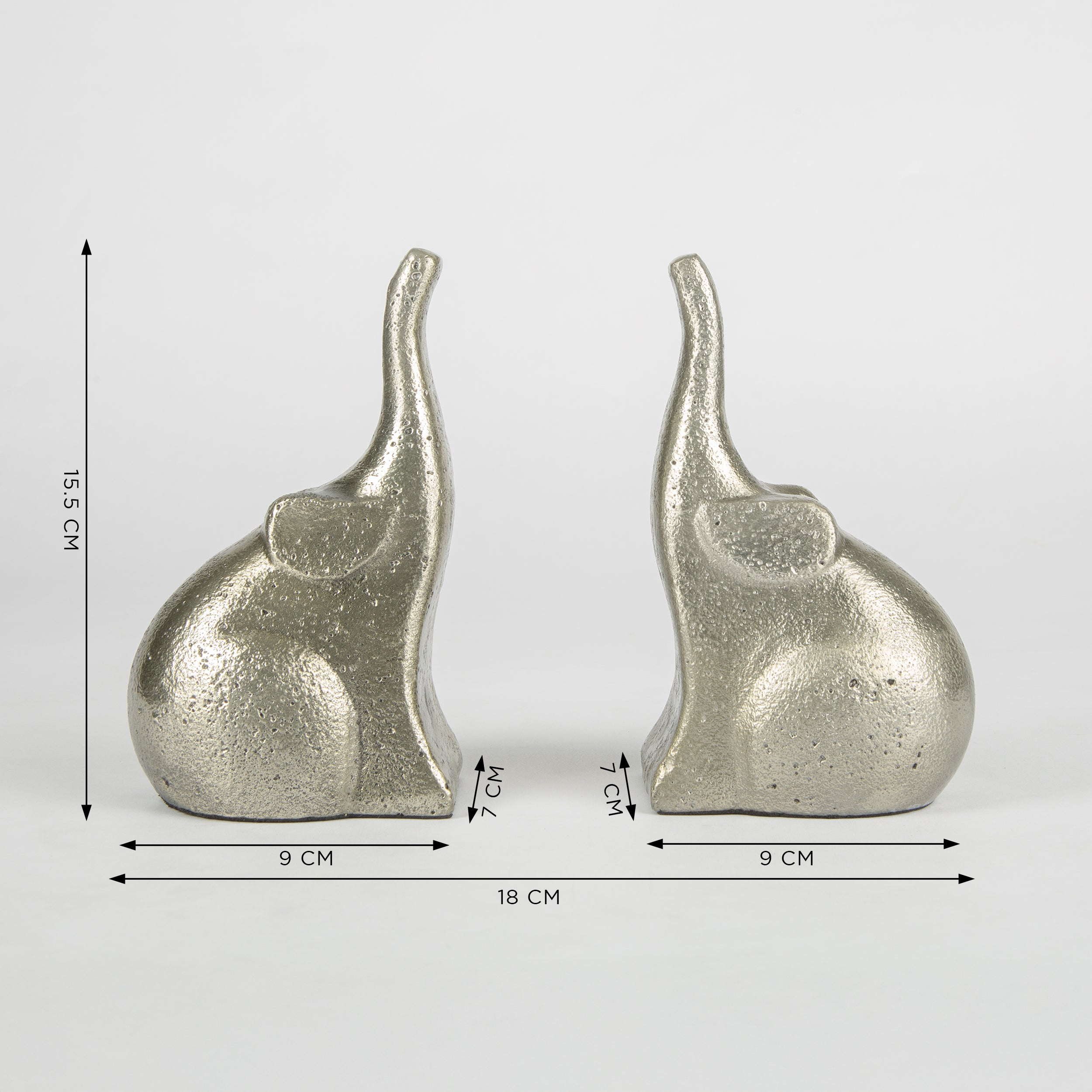 Elephant Decor Bookend