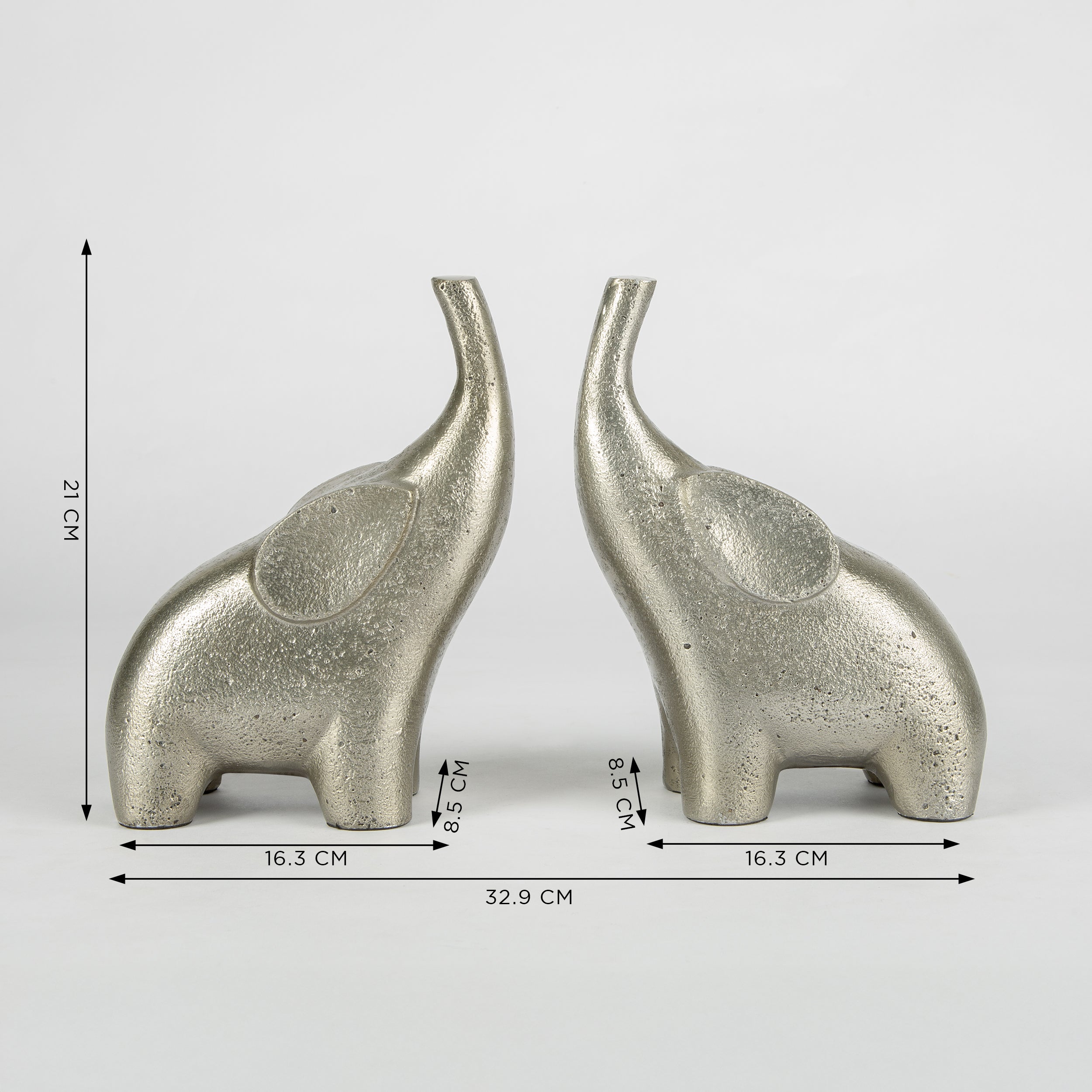 Elephant Decor Bookend