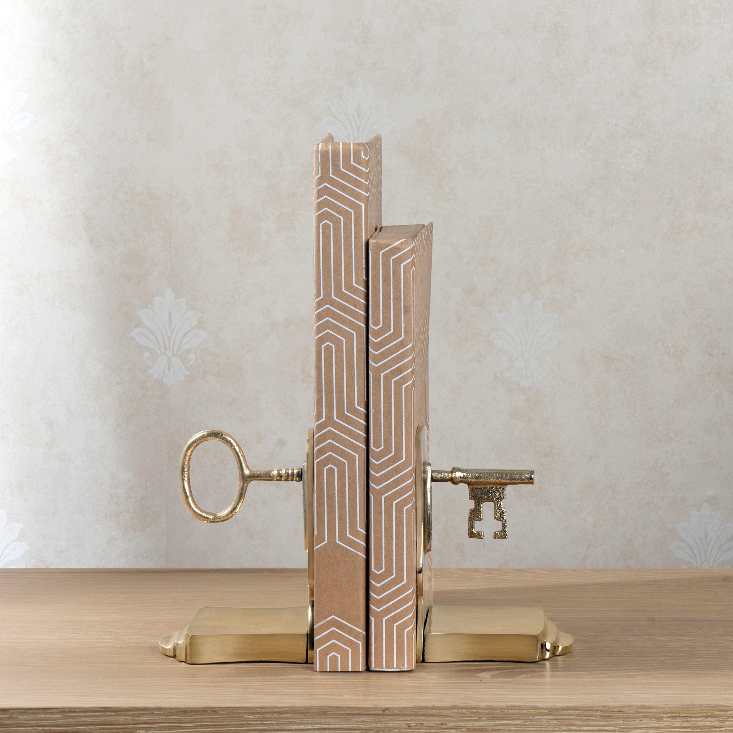 Lock & Key Bookend