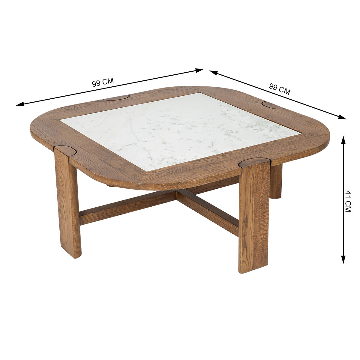 Elliptical Coffee Table -  - IAAH